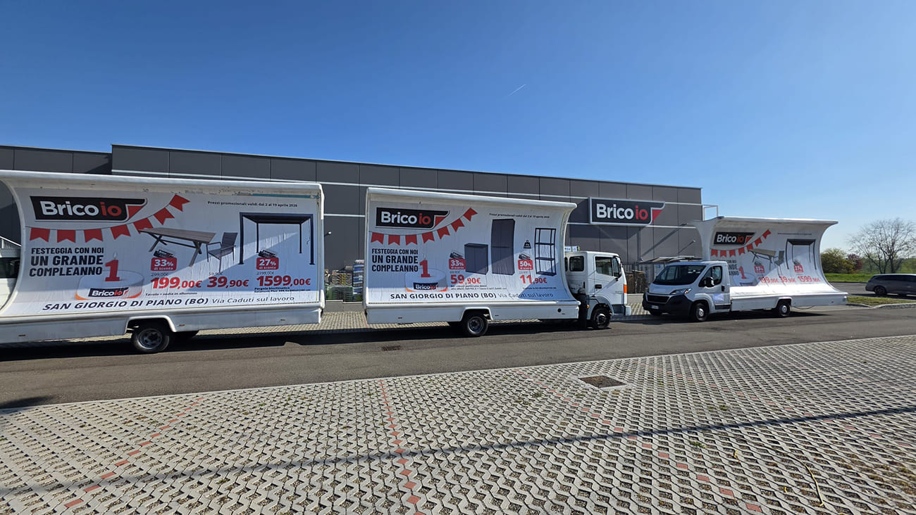 vele mobili pubblicitarie in Centro Italia